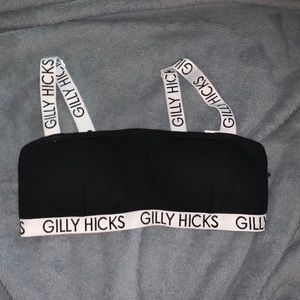 Black Bandeau Gilly Hicks Bralette